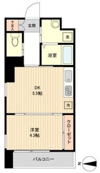 大町西公園駅 徒歩3分 11階の物件間取画像